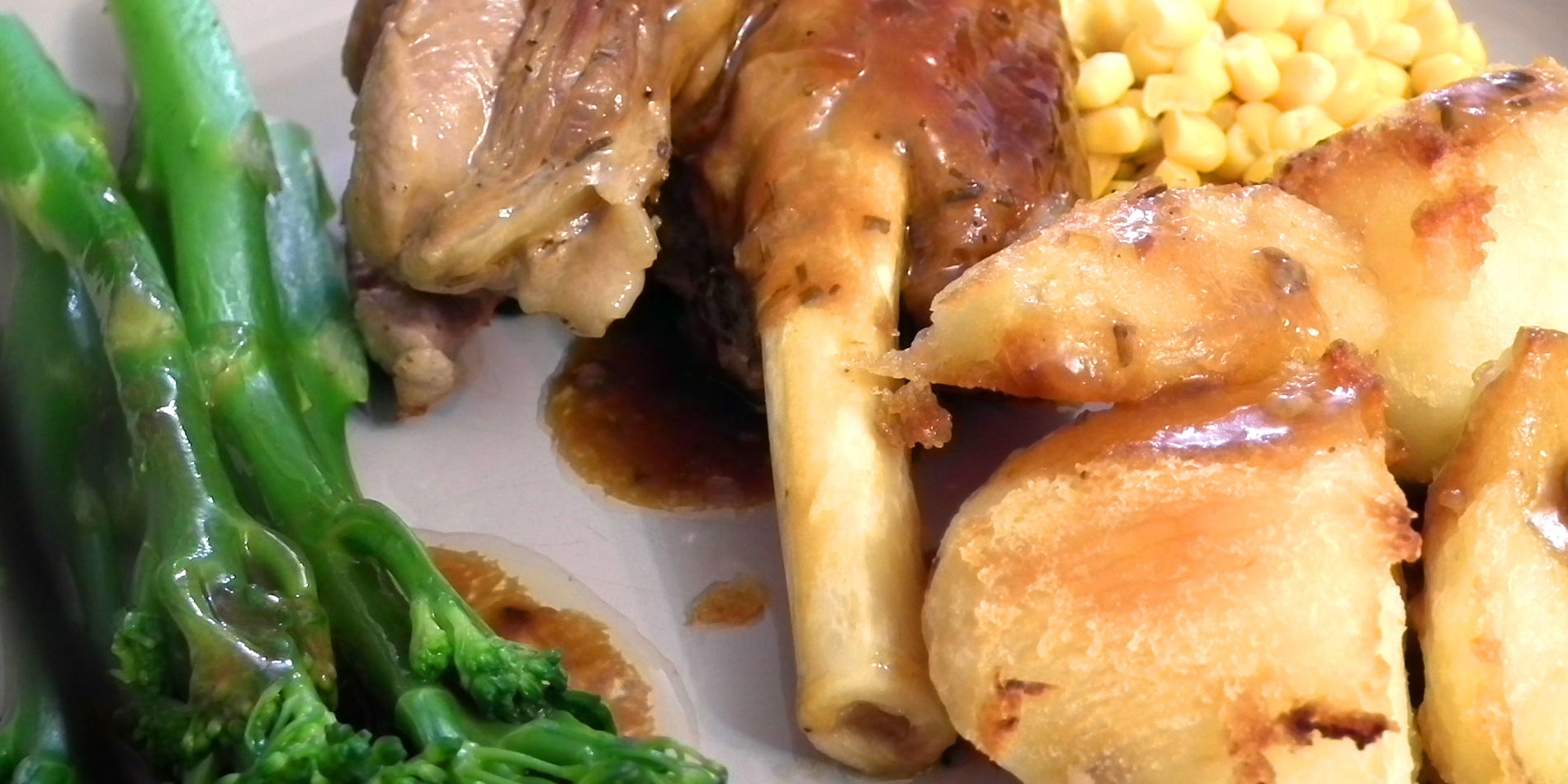 lamb-shanks-food-fanatic Roasted lamb shanks