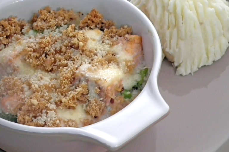 salmon-mornay-food-fanatic Salmon Mornay Recipe