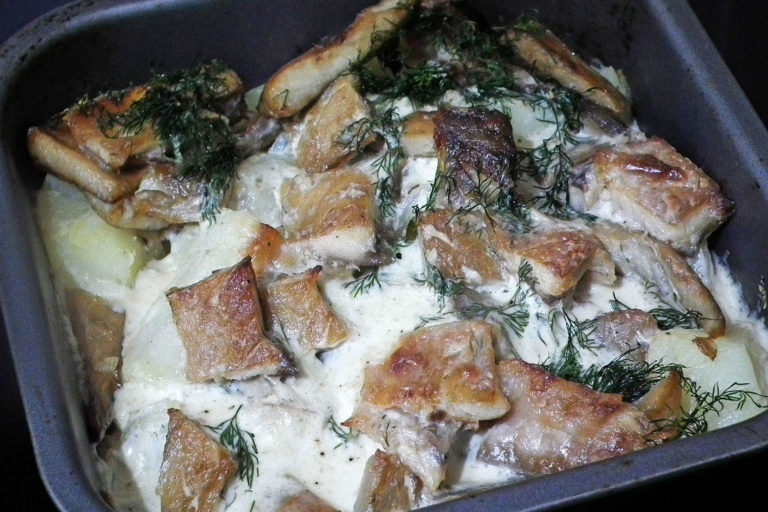 smoked-mackeral-and-potatoe-bake Smoked mackerel and potato bake