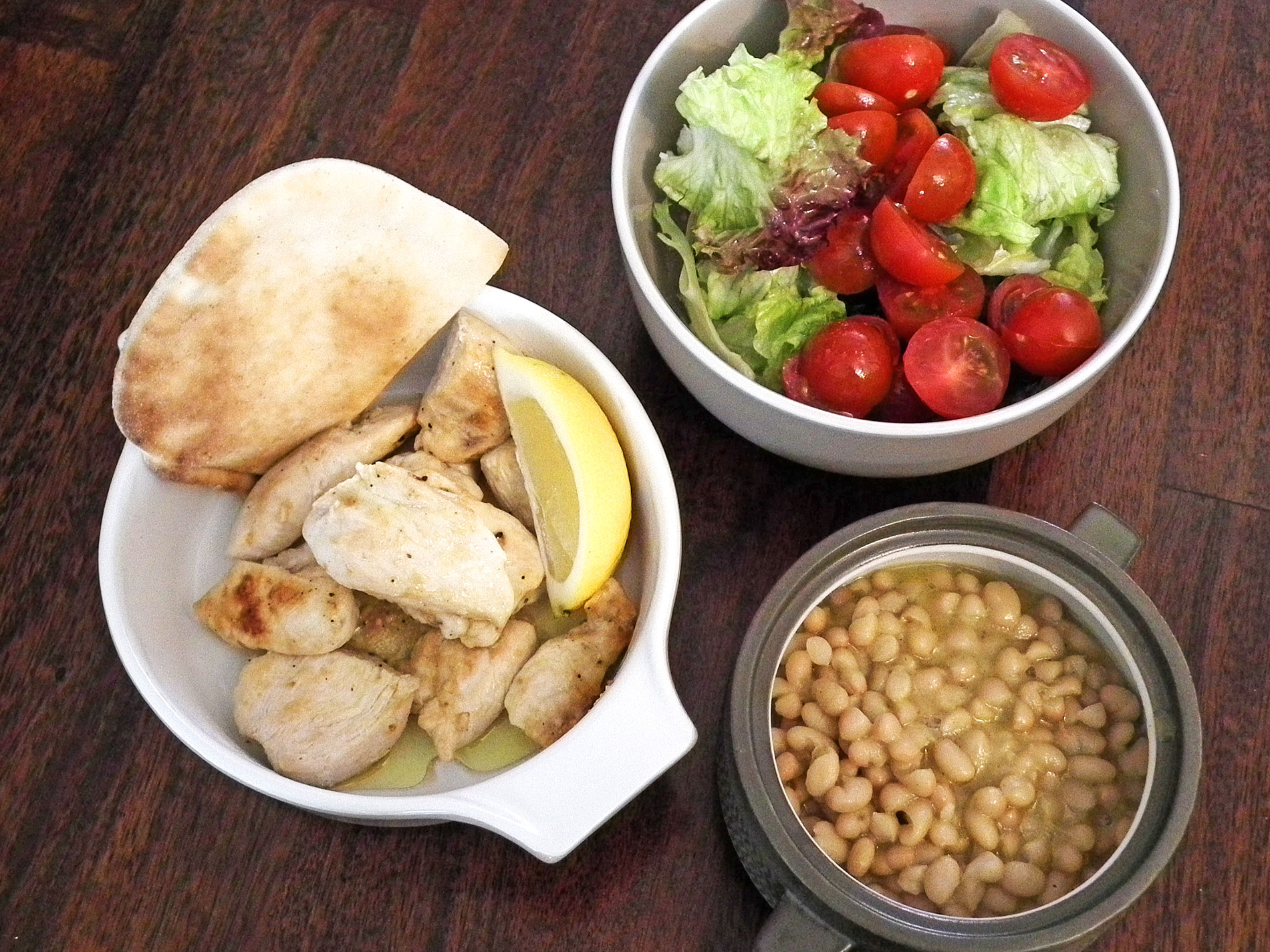 garlic-lemon-chicken-foul-moudamas Garlic, lemon chicken with moudamas