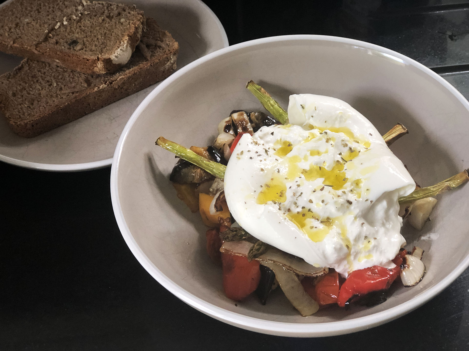 roasted-vegetables-with-burrata